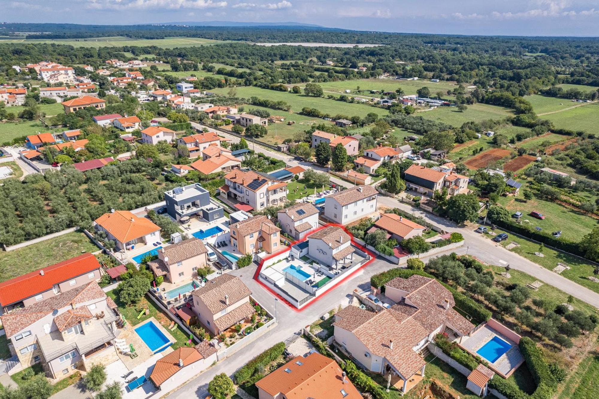 Casa Tara Three-Bedroom Holiday Home Pula Zewnętrze zdjęcie